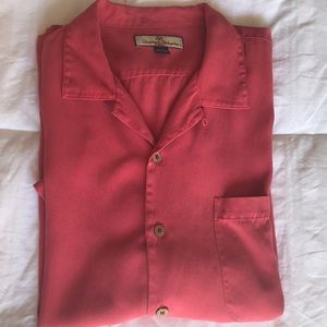 Tommy Bahama (salmon) button down